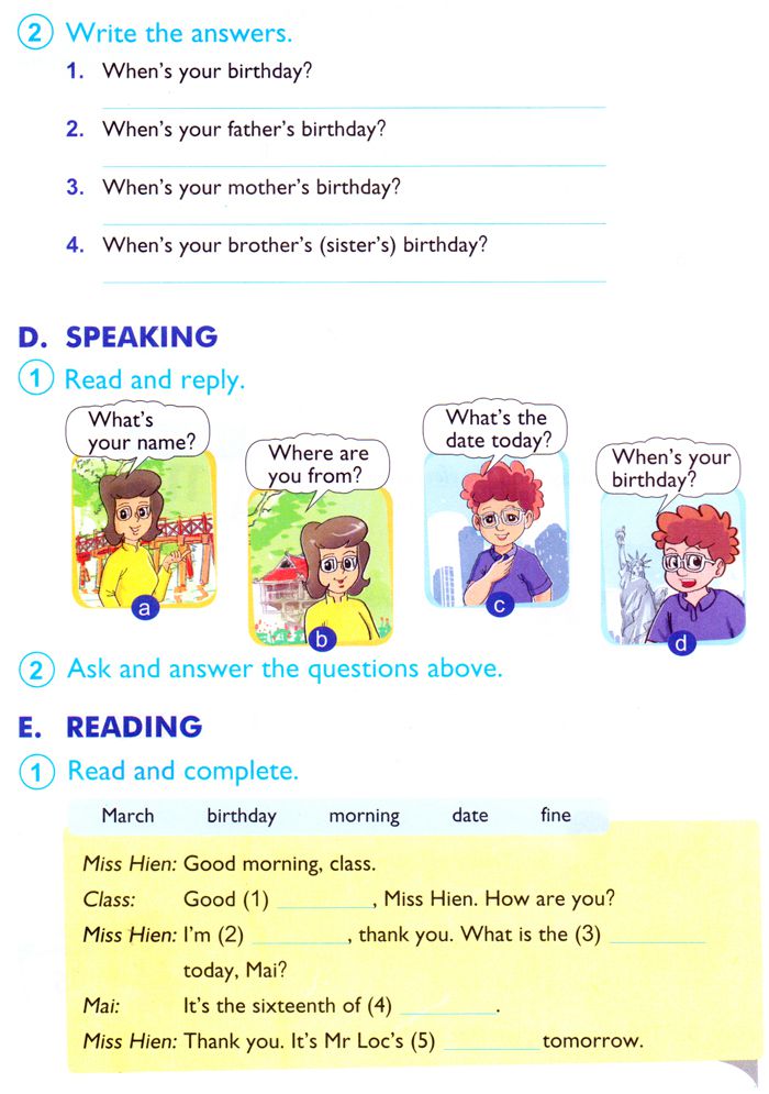 Giáo án tiếng anh lớp 5 Thí điểm Giáo án tiếng anh lớp 5
