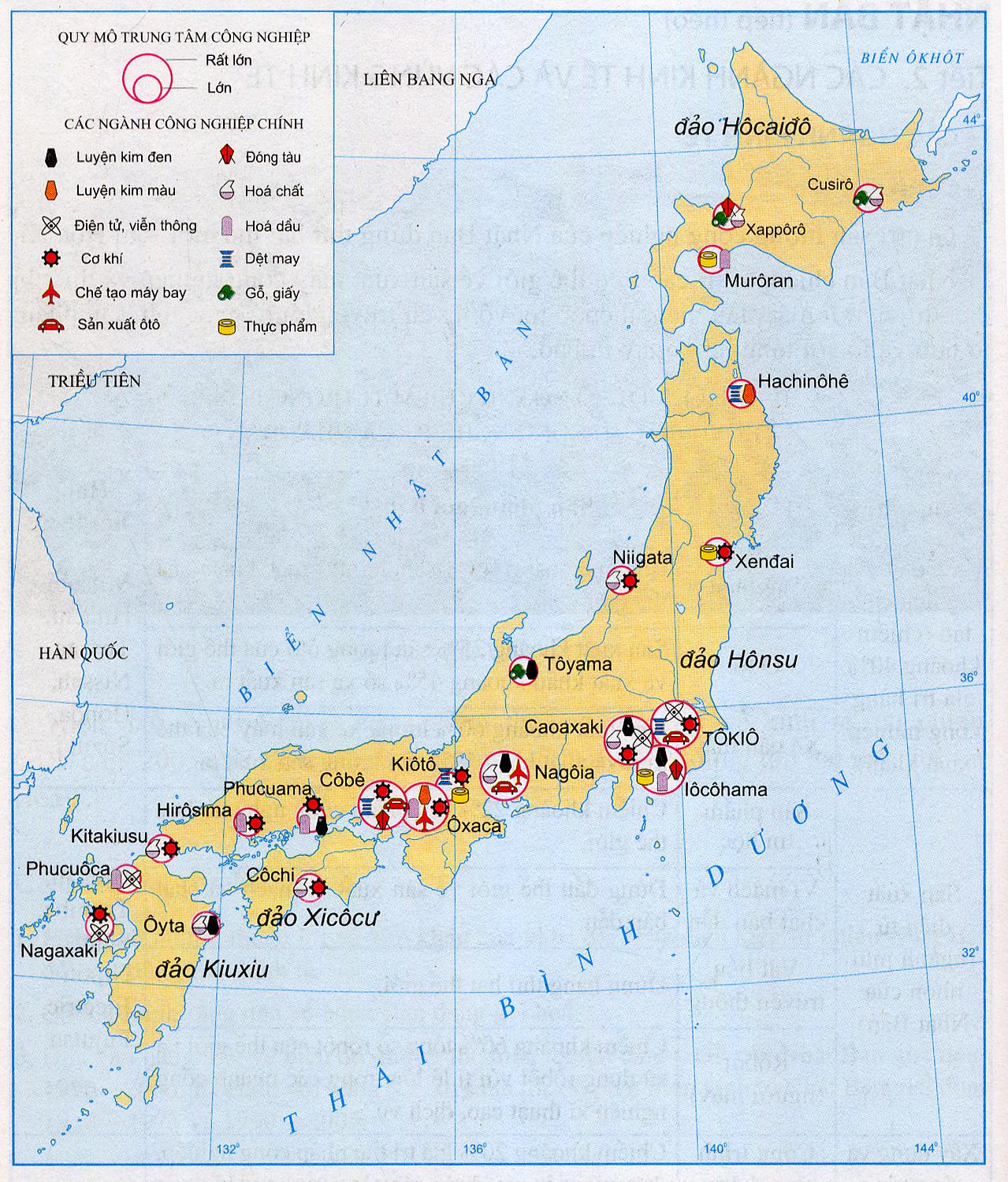 Câu hỏi trắc nghiệm và bài tập Địa lý 11 - Bài 9: Nhật Bản (Tiết 2) Câu hỏi trắc nghiệm và bài tập Địa lý 11 - Bài 9: Nhật Bản (Tiết 2)