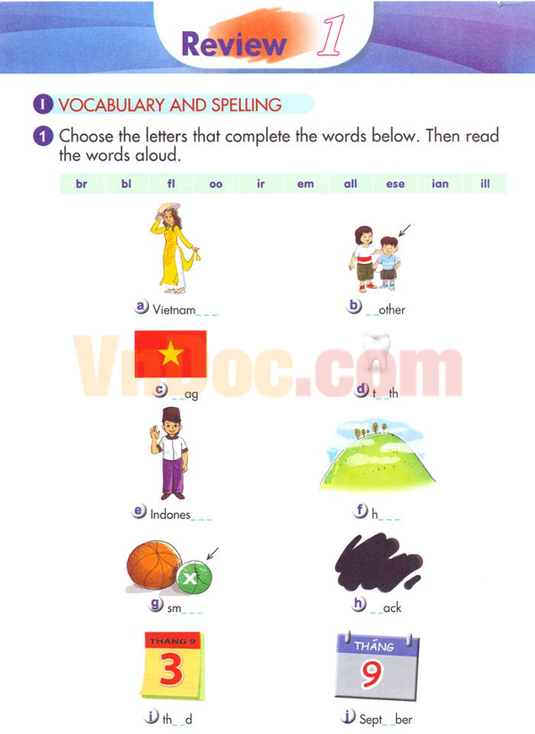 Bài tập Tiếng Anh lớp 5 Chương trình mới có đáp án Bài tập Tiếng Anh lớp 5 Chương trình mới