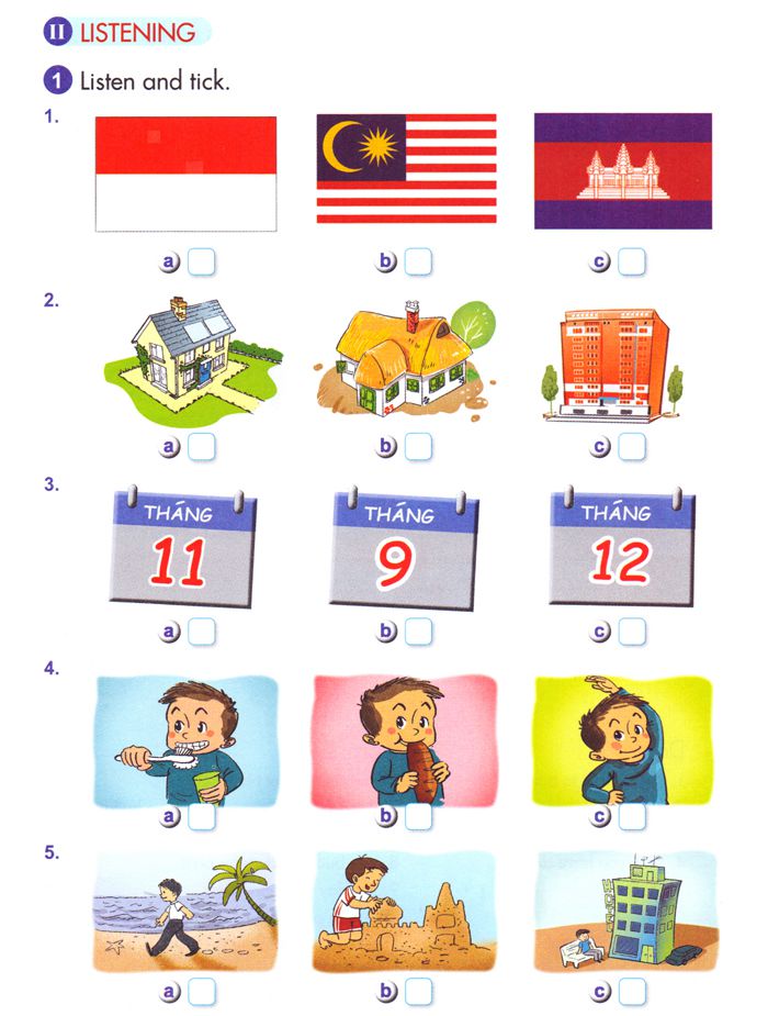 Đề kiểm tra 1 tiết Tiếng Anh lớp 5 Chướng trình mới Lần 1 có đáp án Đề kiểm tra 1 tiết Tiếng Anh lớp 5 Chướng trình mới Lần 1