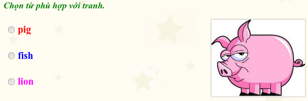 Tiếng Anh Trẻ em lớp 1 Tiếng Anh lớp 1