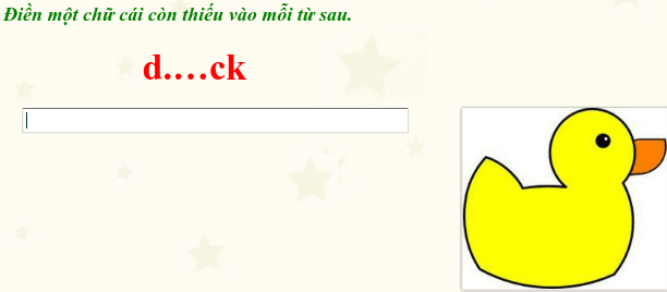 Bài tập Tiếng Anh lớp 1 Bộ đề thi tiếng anh cho học sinh lớp 1