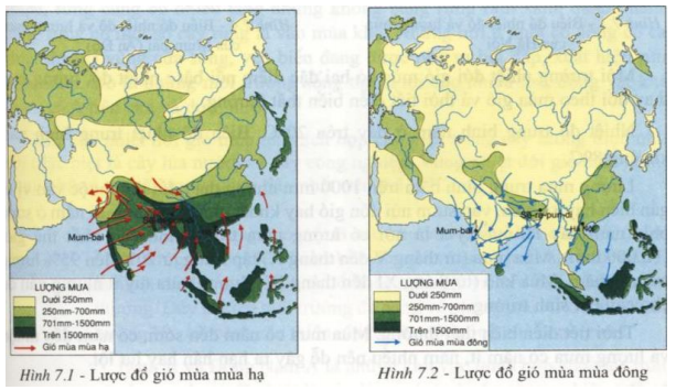 Đề thi hk1 môn Địa lý lớp 7