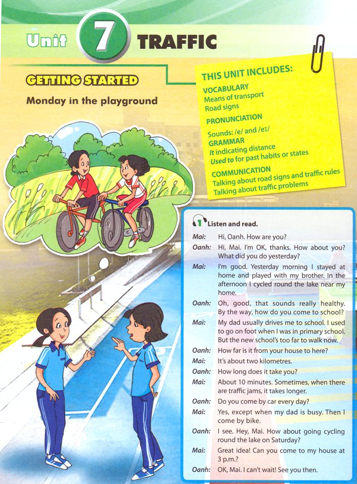 Giáo án tiếng anh lớp 7