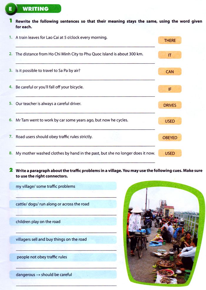 Tiếng Anh lớp 7 chương trình mới