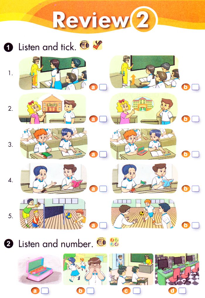 Bài tập Tiếng Anh lớp 3 Chương trình mới Unit 6, 7, 8, 9, 10