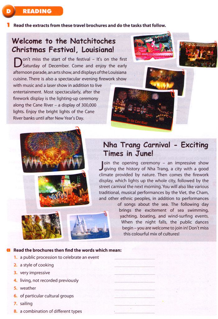 Bài tập Tiếng Anh lớp 8 Chương trình mới Trọn bộ Giáo án tiếng anh 8 theo chương trình mới