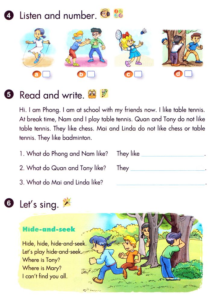 Unit 10: What do you do at break time?