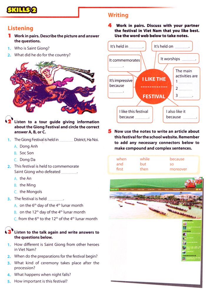 Tiếng Anh lớp 8 chương trình mới 