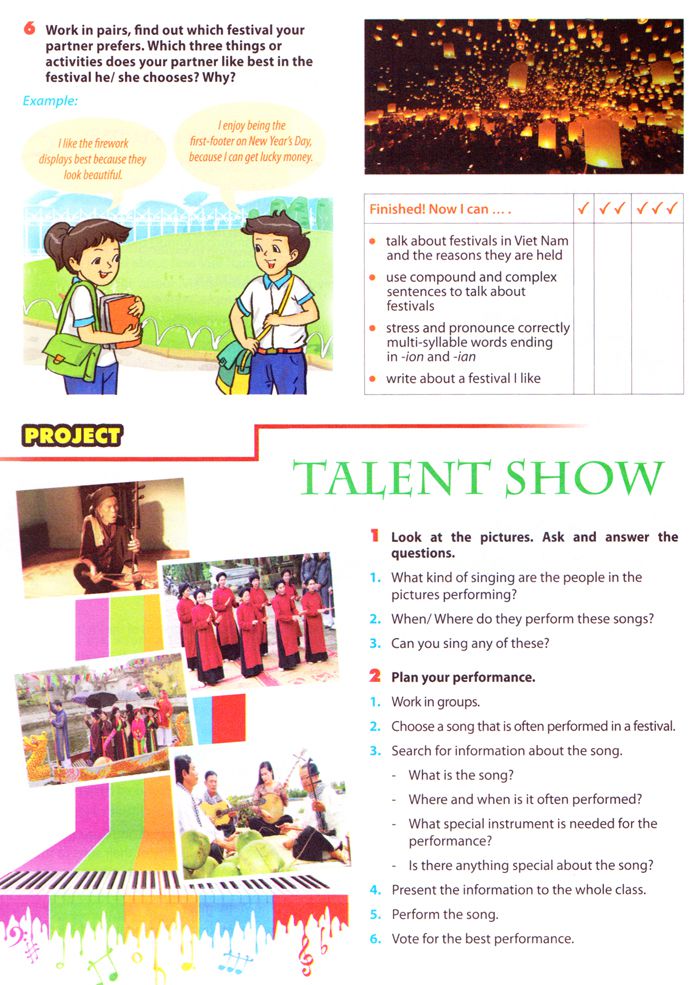 Giải bài tập SGK Tiếng Anh lớp 8 Unit 5