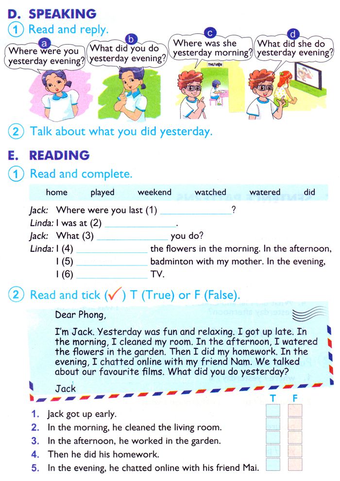 Bài giảng Tiếng Anh lớp 4 Thí điểm Unit 10 Giáo án Tiếng Anh lớp 4 Thí điểm Unit 10