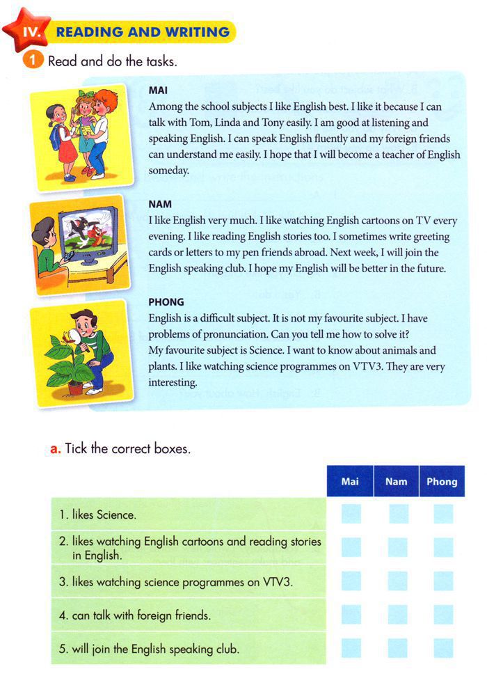 Đề Kiểm tra tiếng anh lớp 5