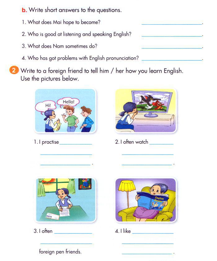 Đề kiểm tra tiếng anh lớp 5 