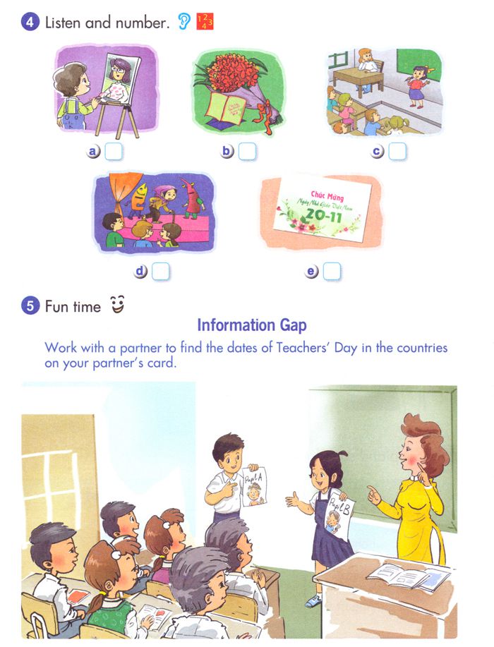 Unit 9. OUR TEACHERS DAY - Lesson 1