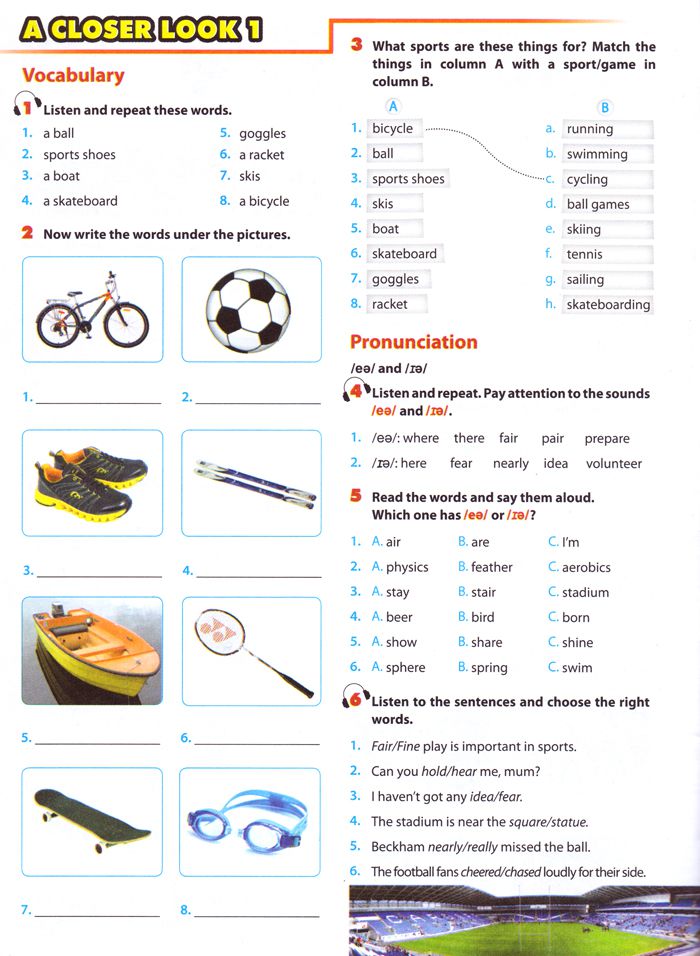 Getting Started Unit 8 Lớp 6 Trang 16 SGK