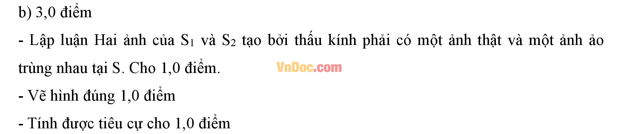 Đáp án đề thi hsg cấp tỉnh môn vật lý lớp 9