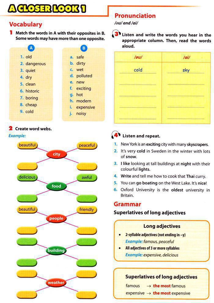 Tiếng Anh lớp 6 chương trình mới