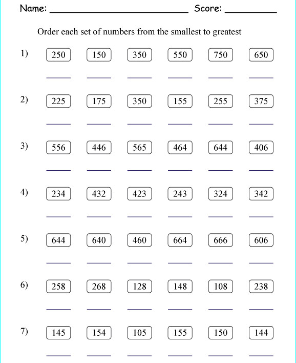 Phép cộng (không nhớ) trong phạm vi 1000