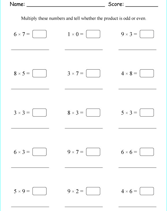 Toán tiếng anh lớp 2