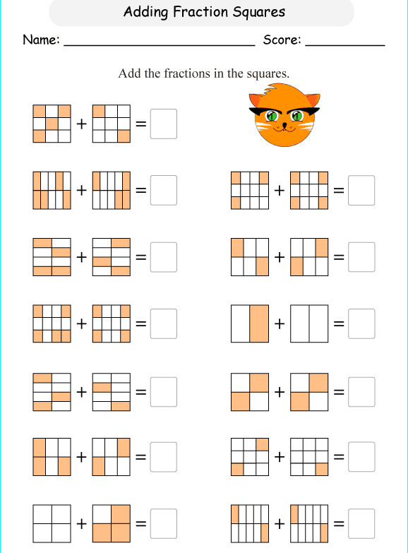 Trừ phân số cùng mẫu