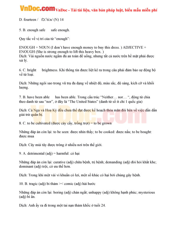 Đề thi thử THPT Quốc gia năm 2017