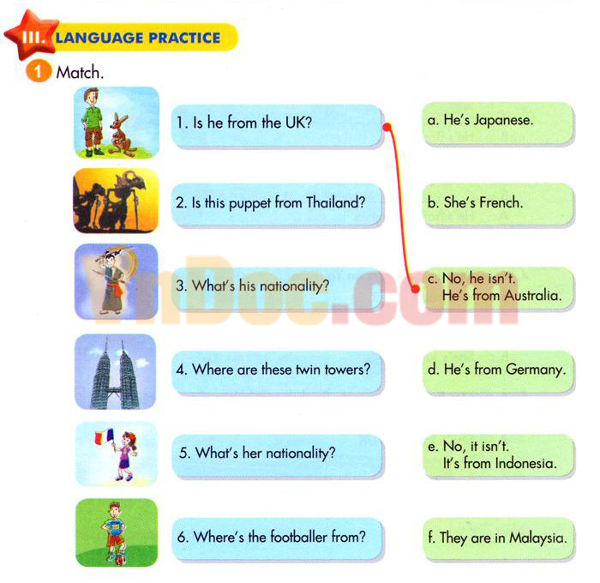 Bài tập tiếng anh lớp 5 (mới) Unit 1: A Summer Camp Tiếng Anh lớp 5 Chương trình mới Unit 1