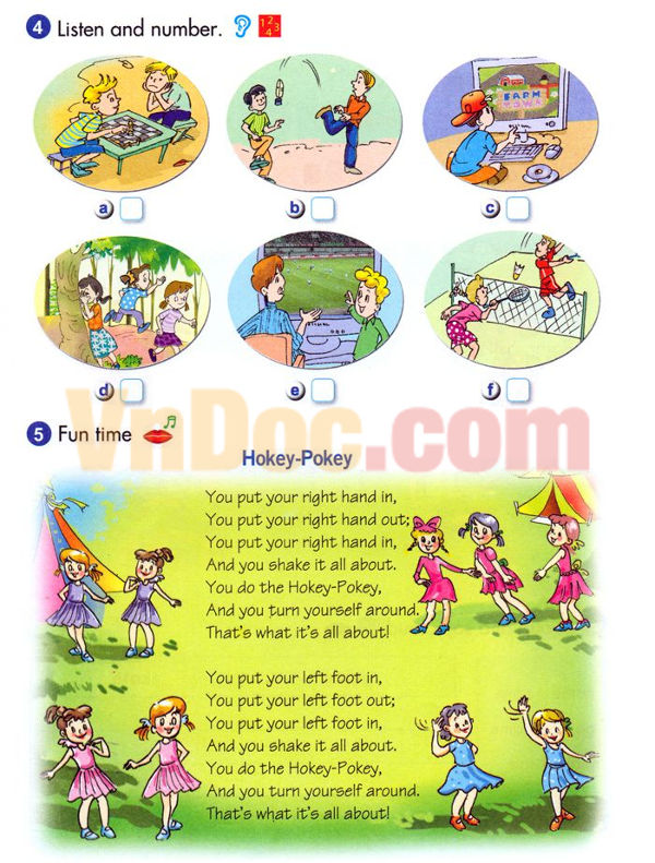 Ngữ pháp Tiếng Anh lớp 5 Chương trình mới Unit 7 MY FAVOURITE SPORTS AND GAMES