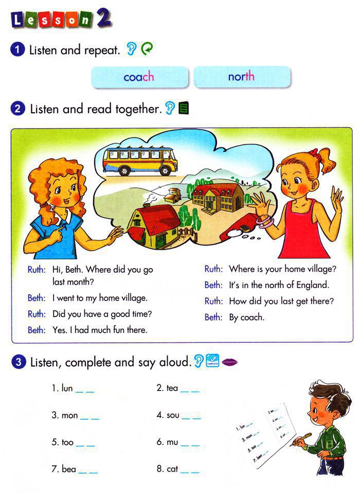 Từ vựng Tiếng Anh lớp 5 Chương trình mới Unit 17 MY HOMETOWN