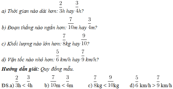 Giải bài tập trang 23, 24 SGK Toán lớp 6 tập 2