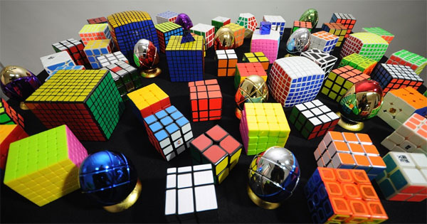 Tải tranh tô màu Một Khối Rubik