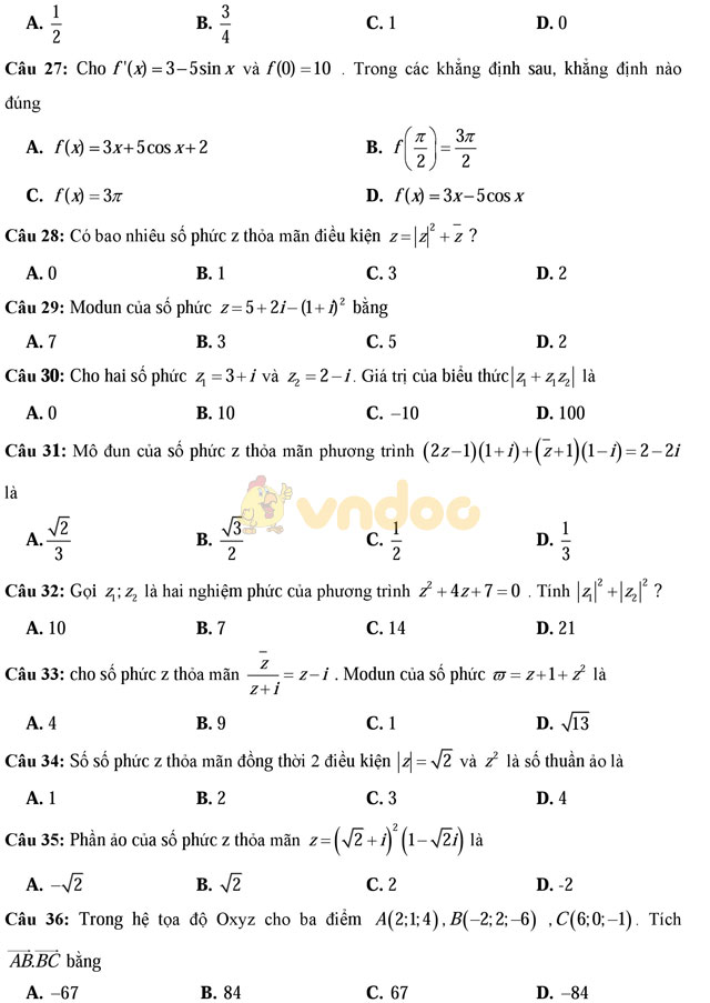 Tuyển tập 30 đề thi thử THPT Quốc gia môn Toán trắc nghiệm năm 2017 (có lời giải chi tiết) Tuyển tập 30 đề thi thử THPT Quốc gia môn Toán trắc nghiệm năm 2017 (có lời giải chi tiết)