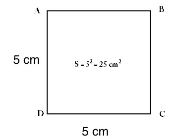 Cách tính diện tích S hình vuông vắn, chu vi hình vuông