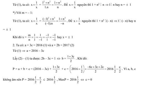 Đề thi học sinh giỏi lớp 7 môn Toán Đề thi học sinh giỏi lớp 7