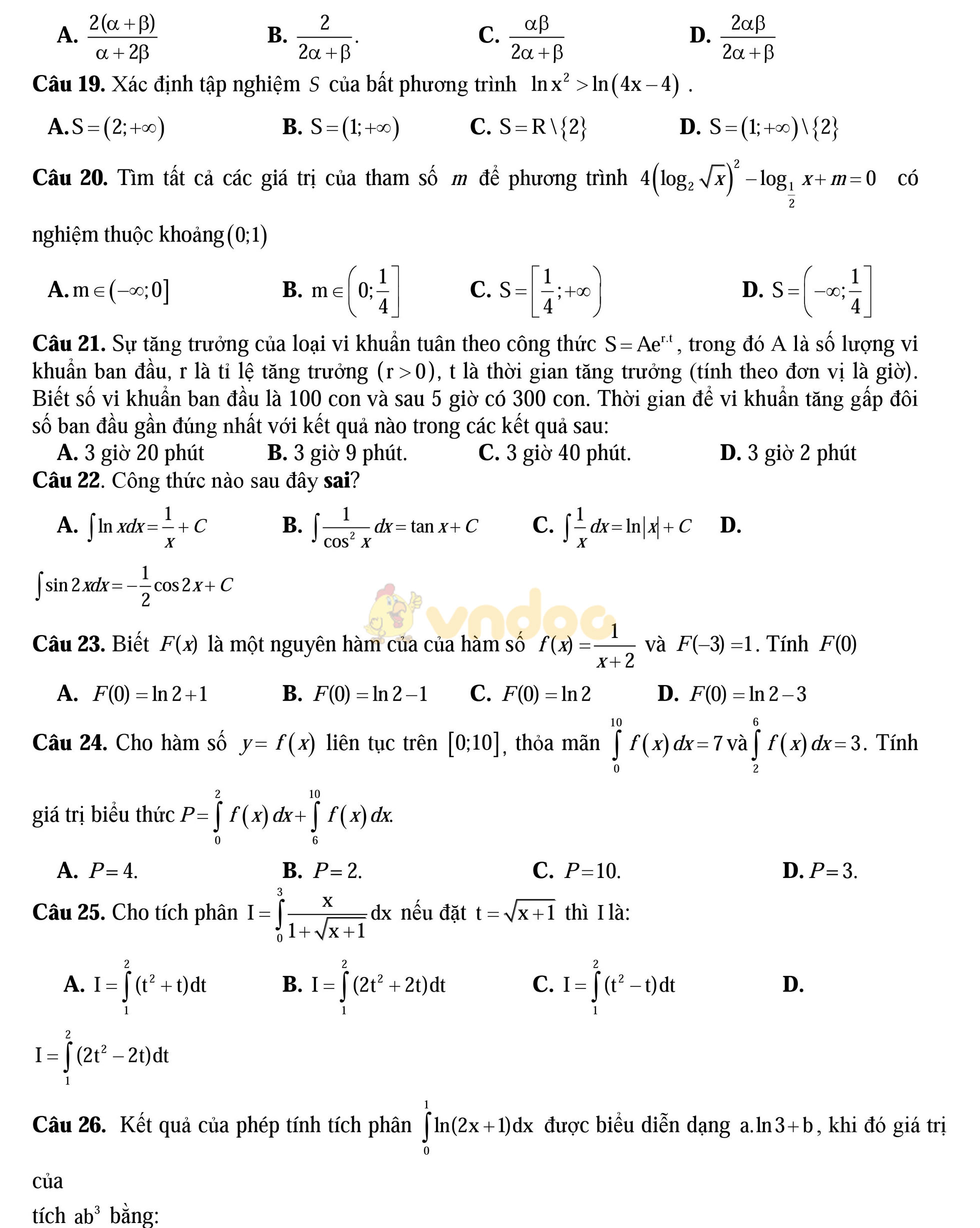 Bộ đề thi thử THPT Quốc gia năm 2017 môn Toán