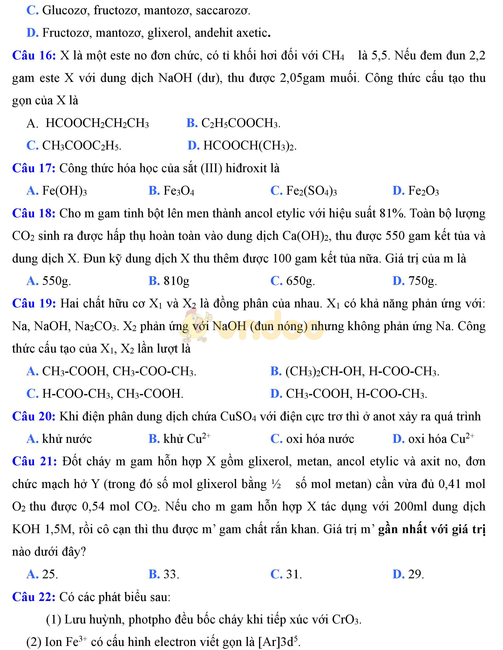 Đề thi thử THPT Quốc gia năm 2017 môn Hóa học Đề thi thử THPT Quốc gia năm 2017 môn Hóa học