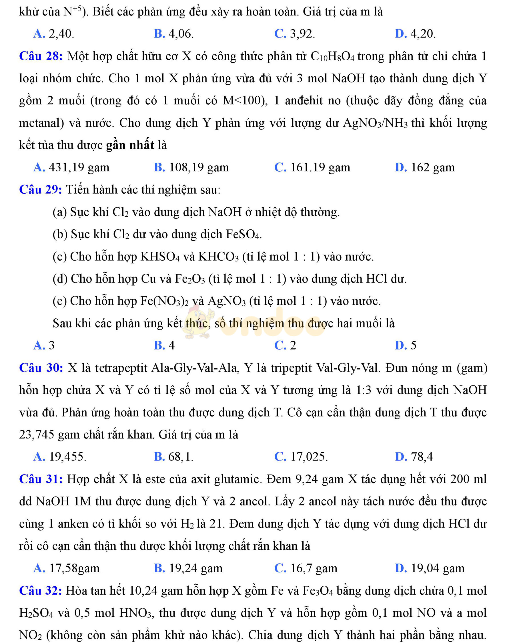 Đề thi thử THPT Quốc gia năm 2017 môn Hóa học Đề thi thử THPT Quốc gia năm 2017 môn Hóa học