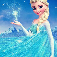 Bộ tranh tô màu công chúa Elsa dễ thương cho bé gái
