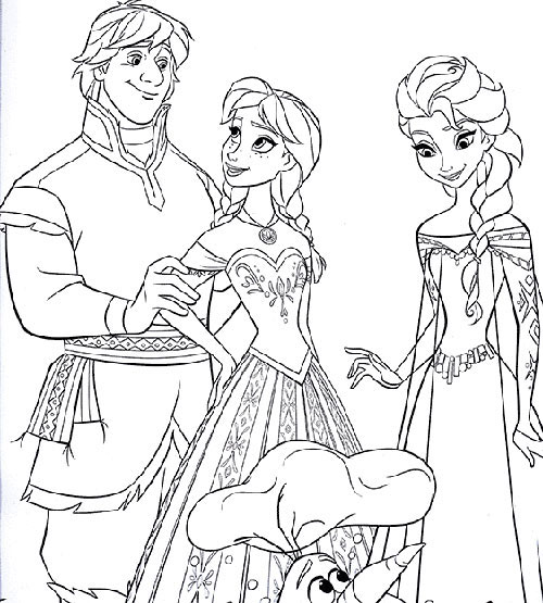 Bộ tranh giành tô màu sắc công chúa Elsa xinh đẹp cho tới bé nhỏ gái
