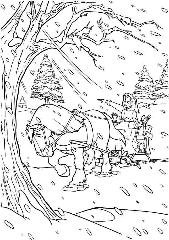 Tranh tô màu công chúa Belle cho bé gái dễ thương nhất