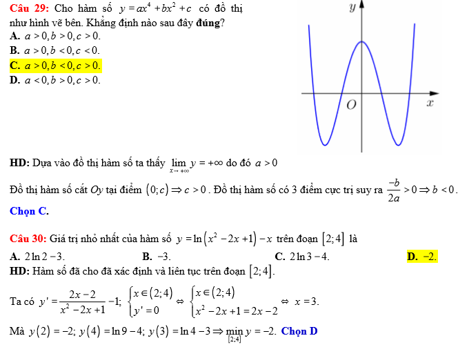 Đề thi thử THPT Quốc gia năm 2017 môn Toán