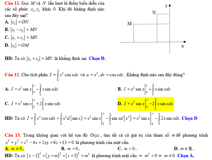 Đề thi thử THPT Quốc gia năm 2017 môn Toán