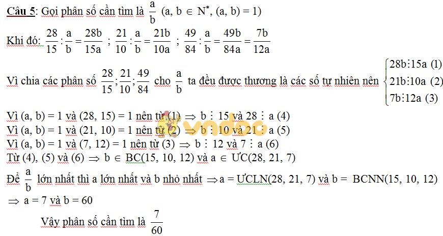 Đề kiểm tra chất lượng cuối học kì 2 môn Toán lớp 6 trường THCS Ngọc Trạo năm 2016 - 2017