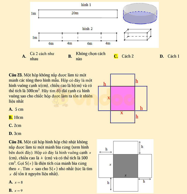 121 bài toán ứng dụng thực tế có hướng dẫn giải chi tiết 121 bài toán ứng dụng thực tế có hướng dẫn giải chi tiết