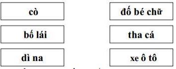 Bài tập ôn hè lớp 1