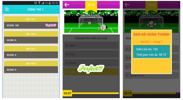 Thi Tiếng Anh trên mạng