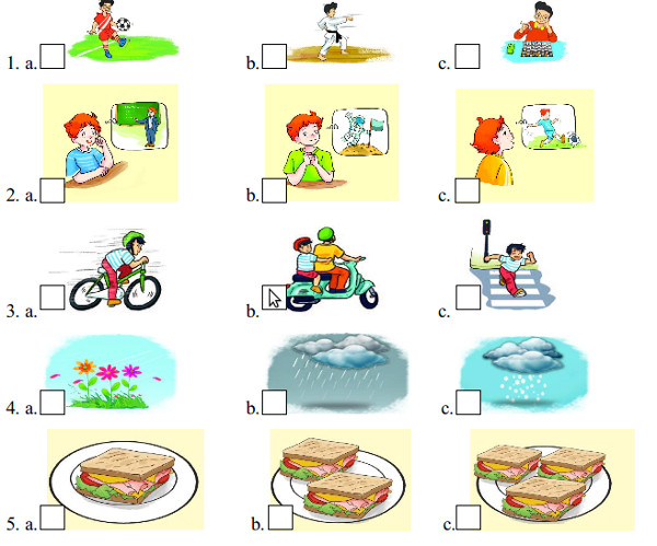 Đề thi học kỳ 2 môn tiếng Anh lớp 5