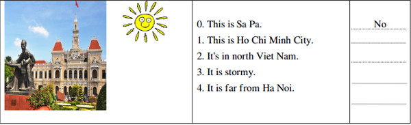 Bộ câu hỏi ôn tập môn Anh lớp 3