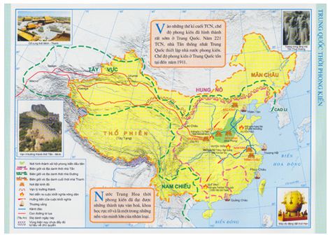 Lý thuyết Lịch sử 10 bài 5: Trung Quốc thời phong kiến (Phần 1)
