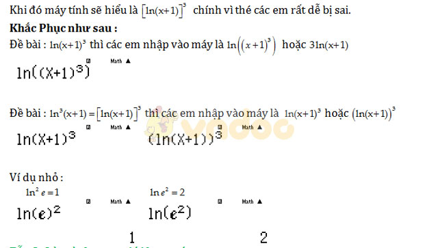 Một số bẫy Casio học sinh dễ mắc và cách khắc phục Một số bẫy Casio học sinh dễ mắc và cách khắc phục