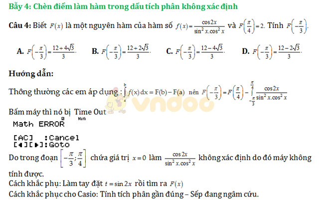 Một số bẫy Casio học sinh dễ mắc và cách khắc phục Một số bẫy Casio học sinh dễ mắc và cách khắc phục